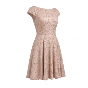 Adrianna Papell Women's Beaded Jacquard Short Dress