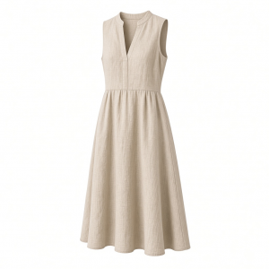 Gap Women's Sleeveless Split Neck Dress