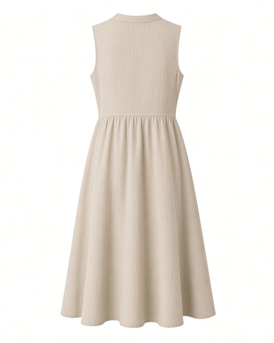 Gap Women's Sleeveless Split Neck Dress