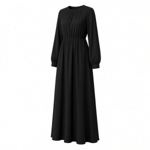 Petal & Pup Women's Neve Long Sleeve Maxi Dress - Black