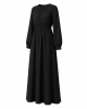 Petal & Pup Women's Neve Long Sleeve Maxi Dress - Black