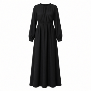 Petal & Pup Women's Neve Long Sleeve Maxi Dress - Black