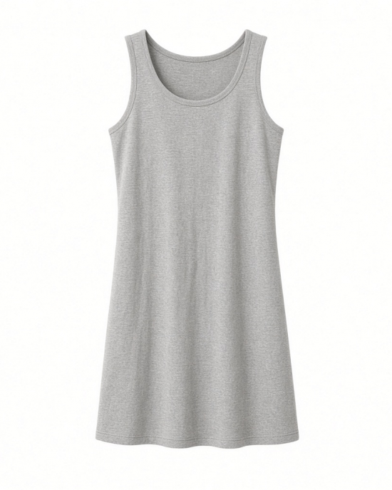 Essentials Women's Lightweight Jersey Slim-Fit Tank Mini Dress