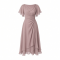 Adrianna Papell Draped Chiffon MIDI Dress