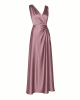 Adrianna Papell Women's Stretch Satin Long Dress