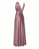 Adrianna Papell Women's Stretch Satin Long Dress