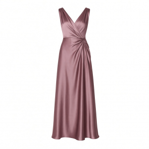 Adrianna Papell Women's Stretch Satin Long Dress