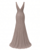 Adrianna Papell Bead Mermaid Long Dress