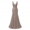 Adrianna Papell Bead Mermaid Long Dress
