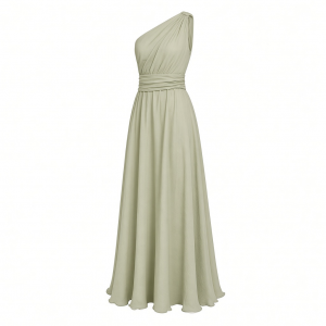 Petal & Pup Women's Nadia One Shoulder Maxi Dress
