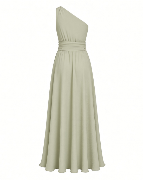 Petal & Pup Women's Nadia One Shoulder Maxi Dress