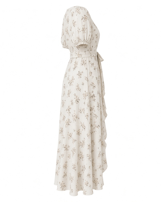 Gap Women's Tie-Front Woven Maxi Dress