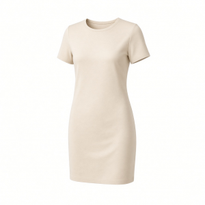 DKNY Women's Short Sleeve Mini Sheath Dress