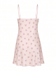 Forever 21 Women's Bow Print Mini Slip Dress