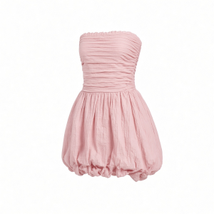 Forever 21 Women's Tube Bubble Hem Dress