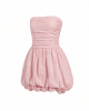 Forever 21 Women's Tube Bubble Hem Dress