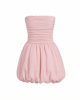 Forever 21 Women's Tube Bubble Hem Dress