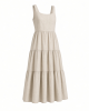 Anne Klein Women's Square Nk Classic Tiered Dress