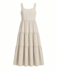 Anne Klein Women's Square Nk Classic Tiered Dress