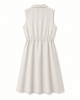 Essentials Women's Sleeveless Summer Shirtdress, Relaxed-Fit Woven Shirt Dress
