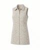 Calvin Klein Women's Sleeveless Collared Tweed Shift Mini Dress