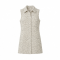Calvin Klein Women's Sleeveless Collared Tweed Shift Mini Dress