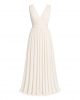 Petal & Pup Women's Achanti Pleated Maxi Dress