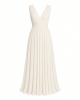 Petal & Pup Women's Achanti Pleated Maxi Dress