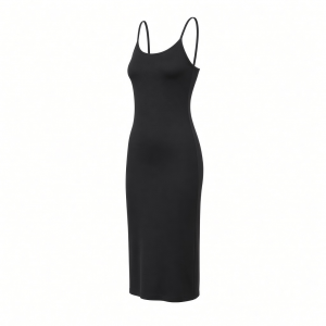 Essentials Women's Slim Fit Cotton Layering Slip Dress