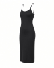 Essentials Women's Slim Fit Cotton Layering Slip Dress