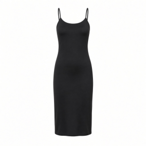 Essentials Women's Slim Fit Cotton Layering Slip Dress