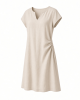 DKNY Women's Casual Notch Neck Cap Sleeve Dress