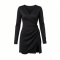 AllSaints Women's Xanthe Ls Mini Dress