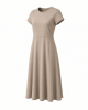 HUGO Women's Happy Logo Short Sleeve Midi Dress