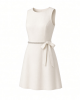kensie Women's Sleeveless Rhinestone Belted Mini Dress