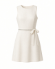 kensie Women's Sleeveless Rhinestone Belted Mini Dress
