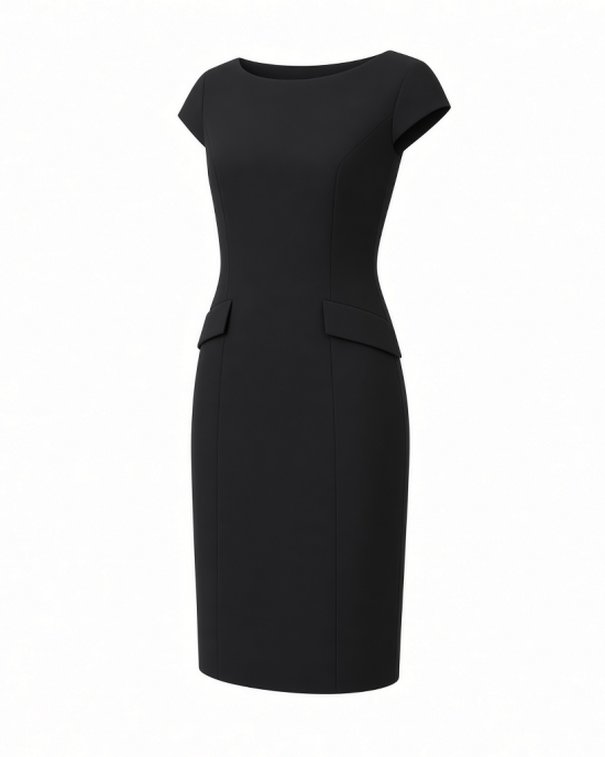 Tommy Hilfiger Women's Legacy Scuba Crepe Two Pocket Dress