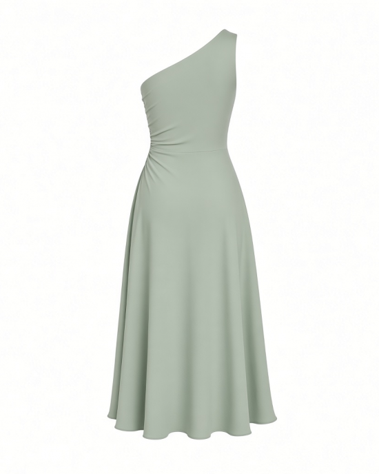 Petal & Pup Women's Cali One Shoulder Midi Dress