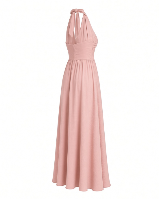 Petal & Pup Women's Caroline Maxi Halter Dress