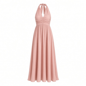 Petal & Pup Women's Caroline Maxi Halter Dress