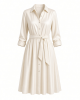 Anne Klein Women's Diamond Detail Shirt Dress