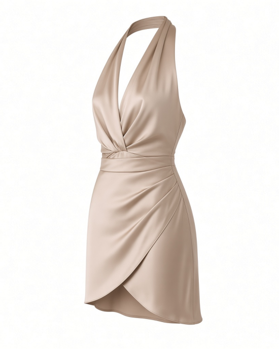 Anne Klein Women's Halter Short Dress