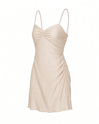 Forever 21 Women's Mini Dress with Rhinestone Strap Detail