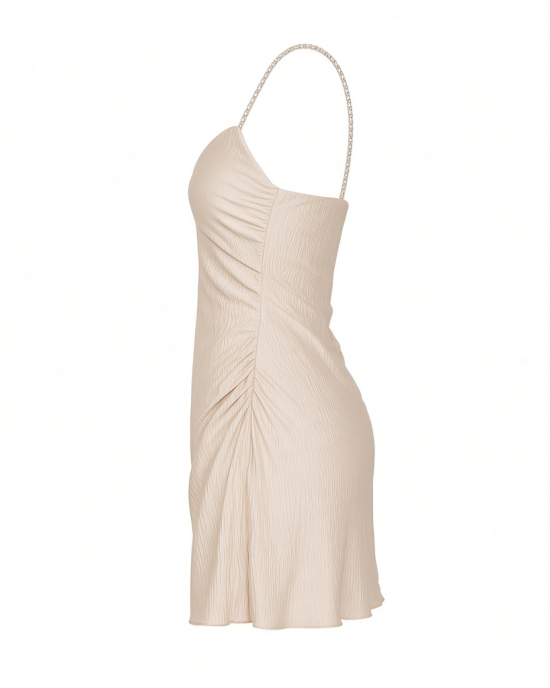 Forever 21 Women's Mini Dress with Rhinestone Strap Detail