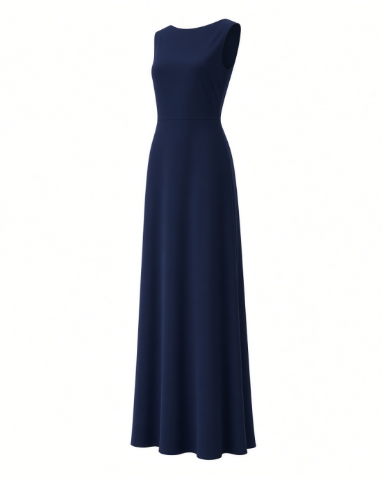 Adrianna Papell Women's Knit Crepe Column Gown
