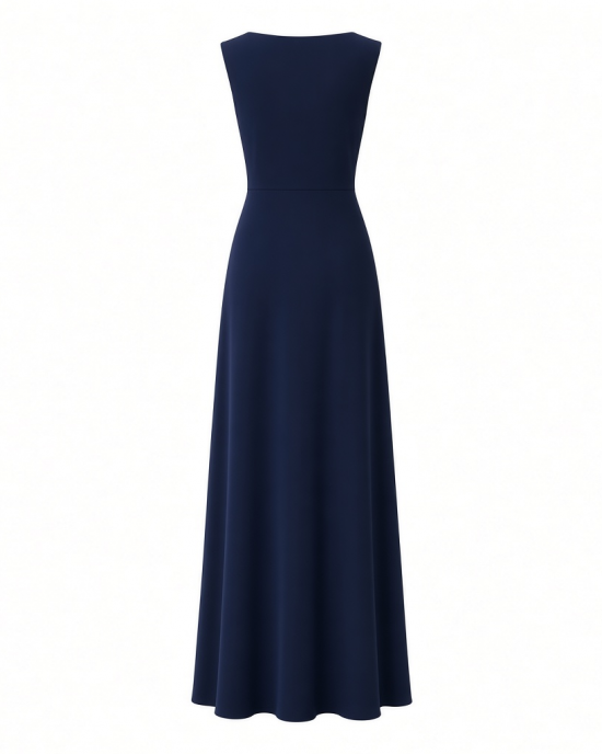Adrianna Papell Women's Knit Crepe Column Gown