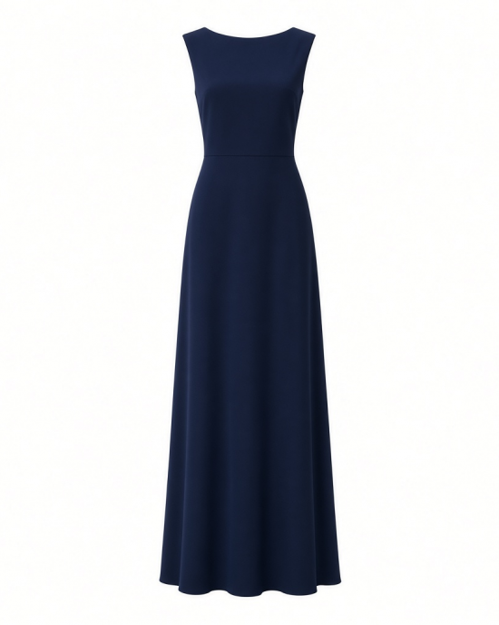Adrianna Papell Women's Knit Crepe Column Gown
