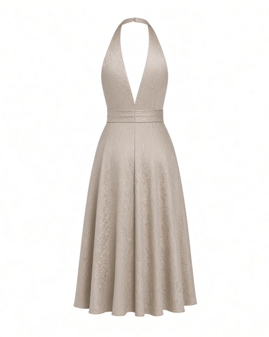 Anne Klein Women's Halter Neck Patio Dress