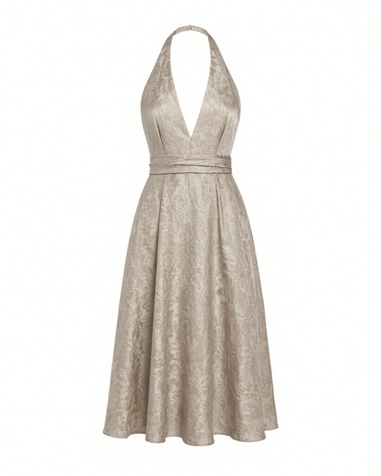 Anne Klein Women's Halter Neck Patio Dress