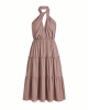 Anne Klein Women's Halter Tiered Patio Dress